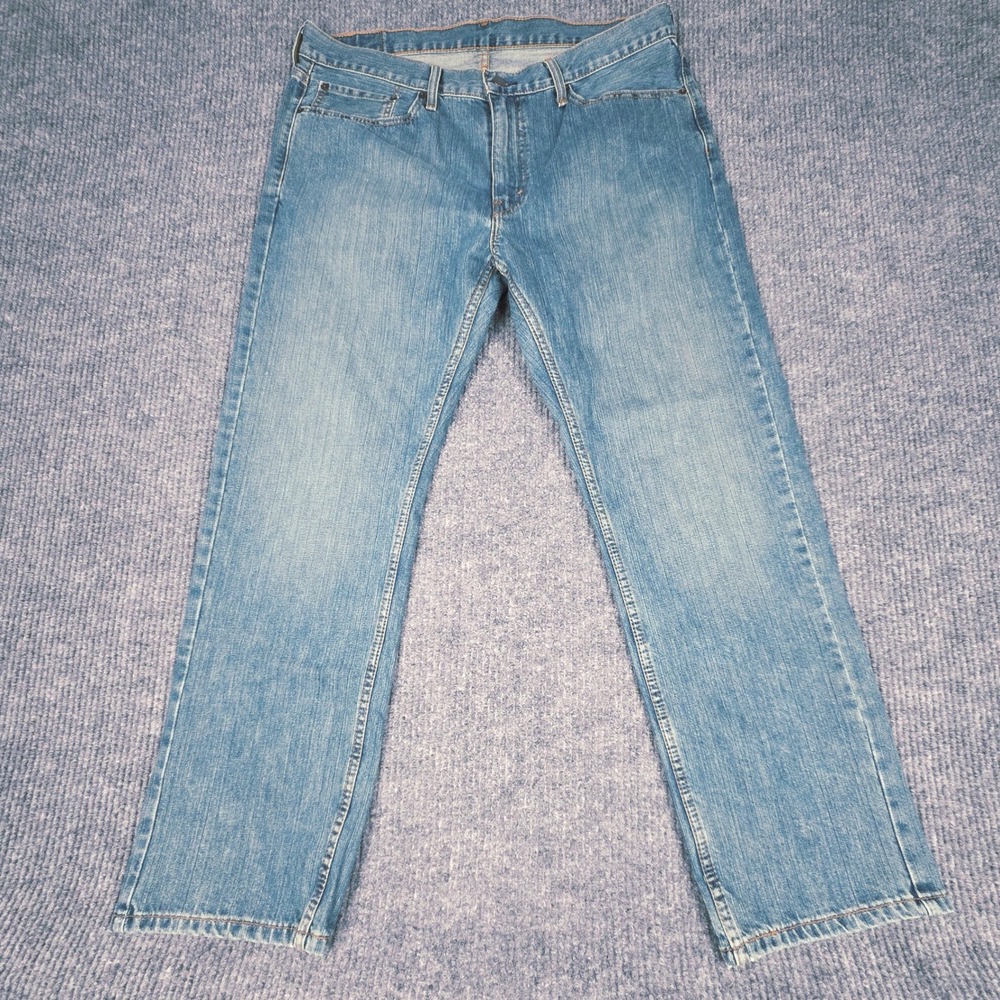 Levi Strauss 559 Jeans Mens W36 L30 Blue Denim Straight Fit Pants